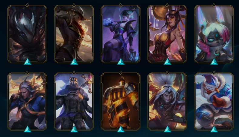Conta LOL, full champs, lvl 398, 198 skins - Quase todas Skins e Cromas do Zed