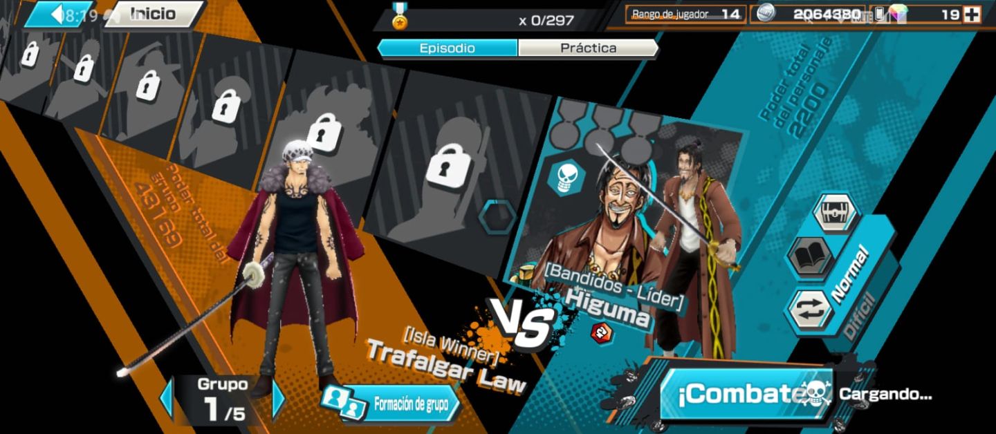 Conta 4 EX focada em Personagens corredo no Ranck SS