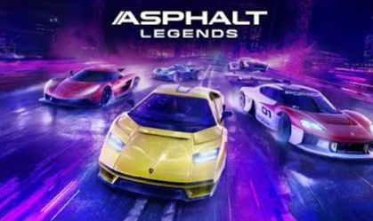Conta asphalut legends Unite com muito token e crédito