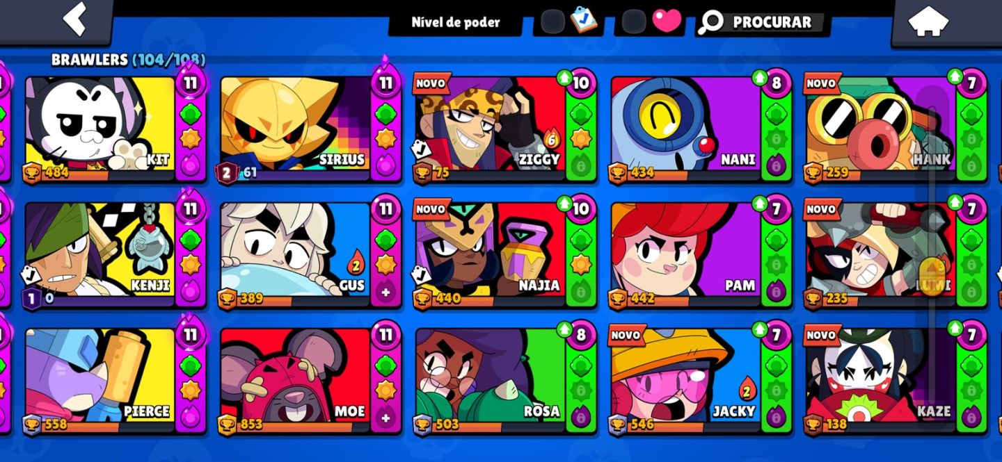 Brawl Stars & Clash Royale -Conta Premium