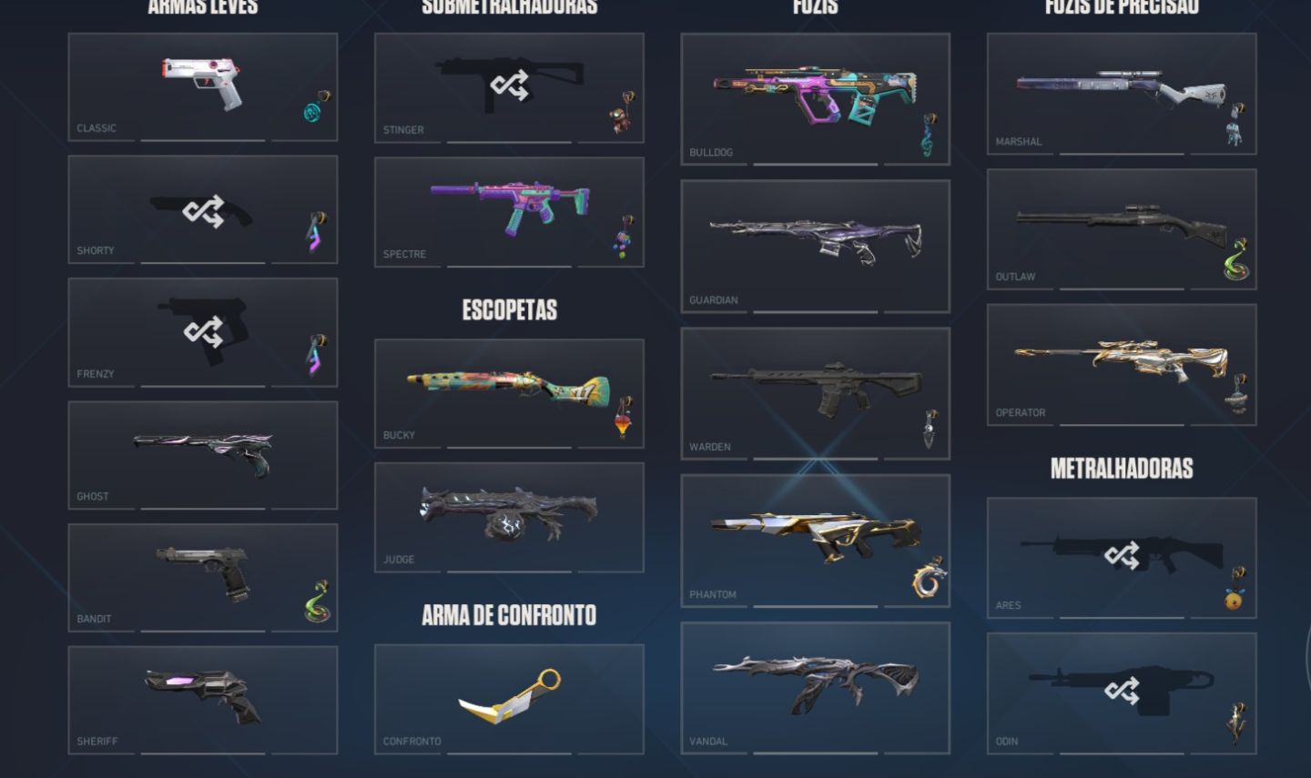 Conta Valorant com Skins - 3.1K Gastos