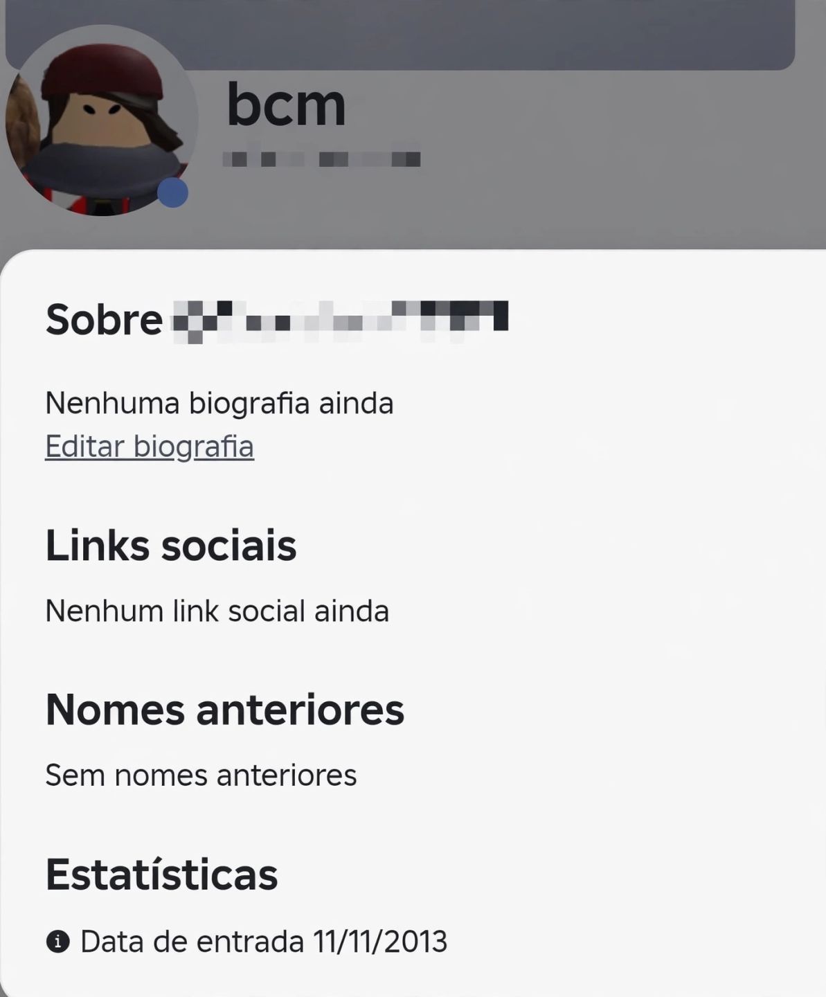 CONTA ROBLOX 2013 OG 14 ANOS - 2 LIMITEDS SHAGGY + ZIPPER CAP + VETERAN BADGE