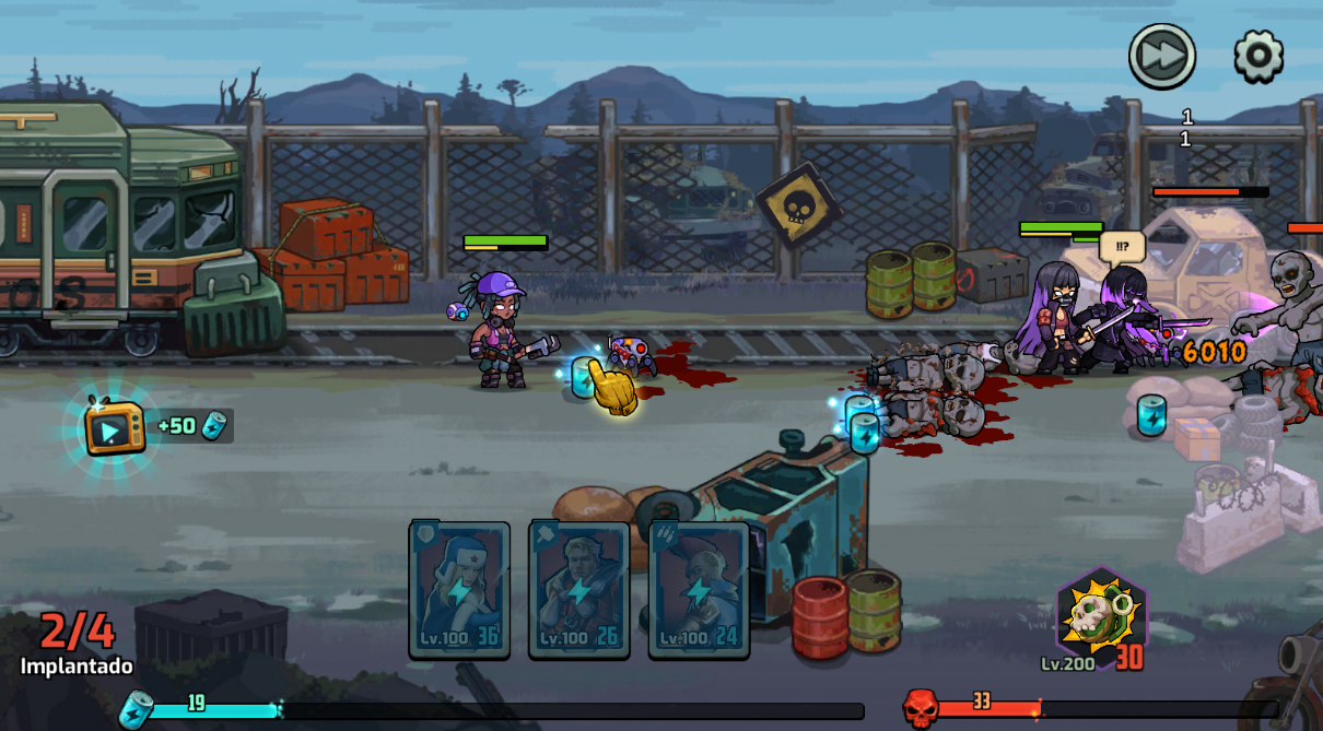 ZOMBIE WARFARE - THE DEATH PATH | CRISTAIS | OURO | CHIPS | ANDROID & IOS