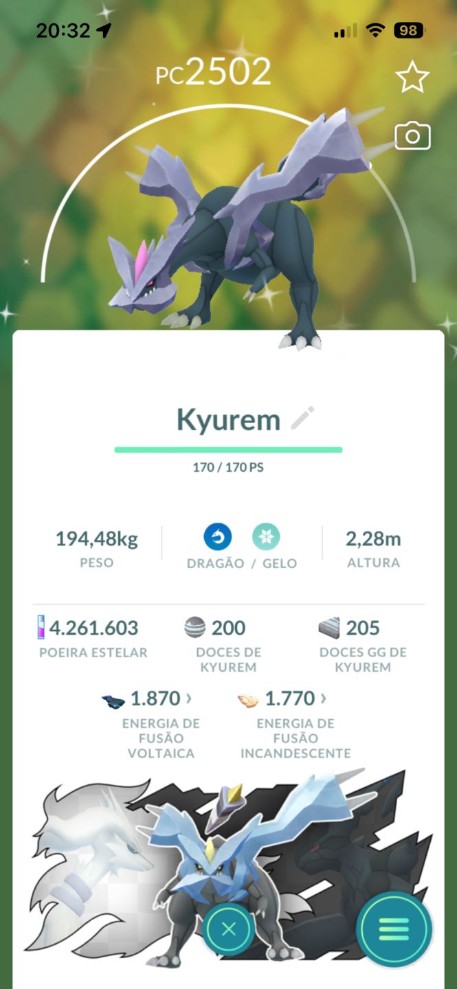 Conta Pokémon Go, MewTwo de armadura, mais de 100 shinys e shundos et.