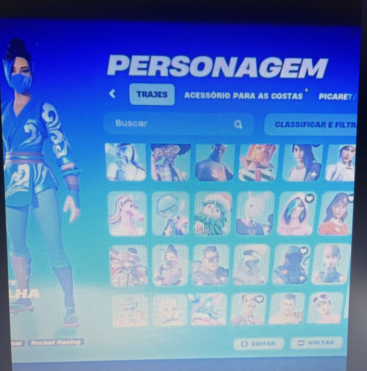 Conta de fortnite antiga com skins raras