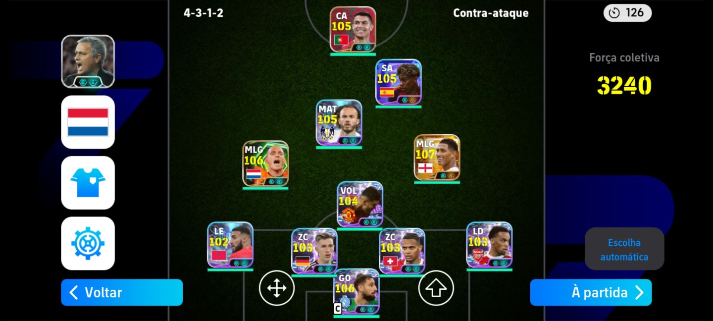 Conta braba de efootbol