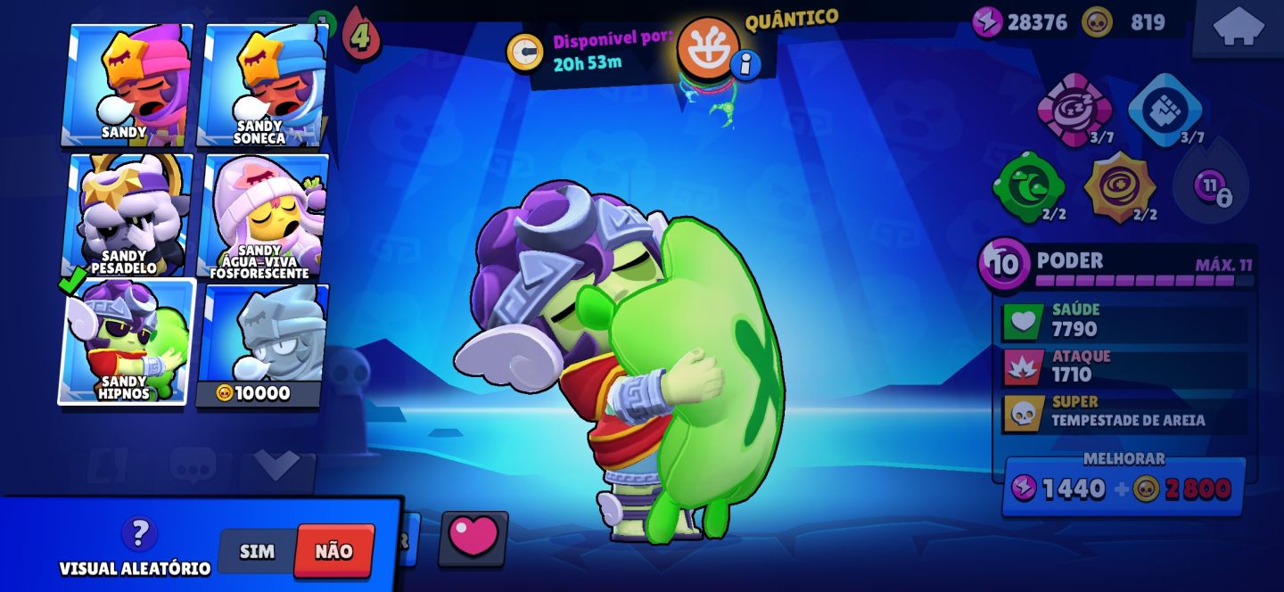 CONTA BRAWL STARS COM 101/108 BRAWLERS/SKINS DE TODAS RARIDADES