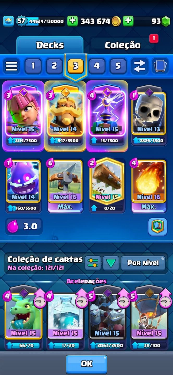 CONTAS DE CLASH ROYALE (35% OFF!!!)