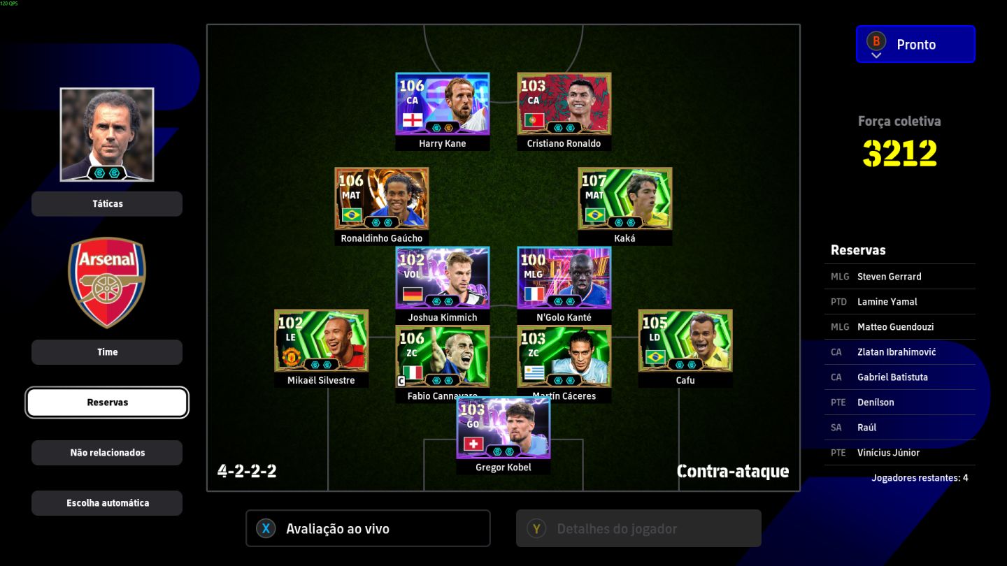 CONTA STEAM COM JOGOS E TIME EFOOTBALL