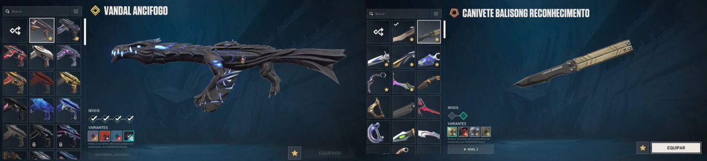 CONTA DE 2.2K EM SKINS