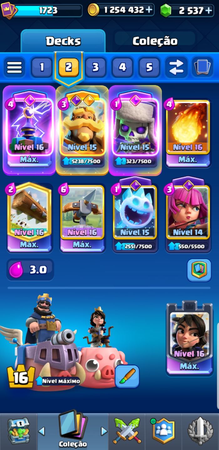 Conta P2W de Clash Royale 40% OFF