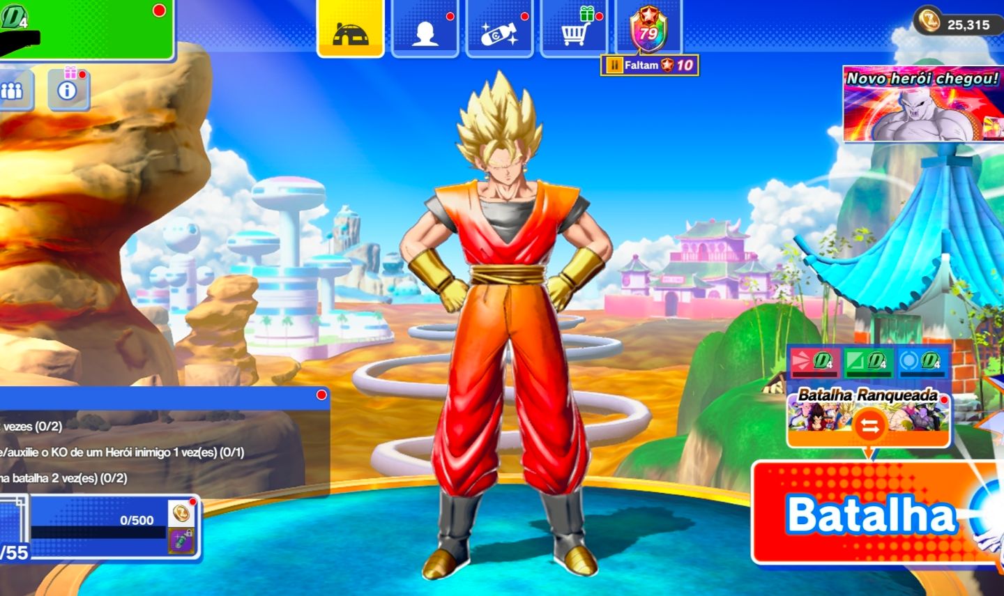 Conta dragon ball gekishin squadra