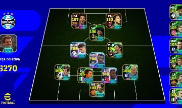 Conta Efootball Mobile Full +3270 de Força- Ibra 110+ L.Suarez 107 + Gullit 106