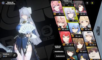 Zzz Endgame com Todas as Voidhunters, Lucia M1, Miyabi W1, Yixuan W1, Ye W1