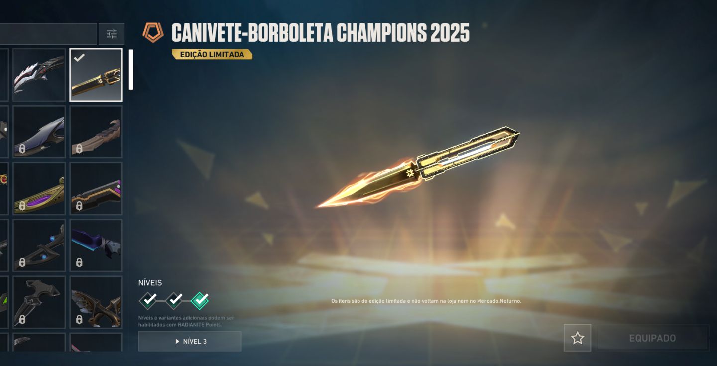 CONTA VALORANT | 11 + SKINS | CHAVEIRO ASCENDENTE| CHAMPIONS 2025 | DONO ÚNICO