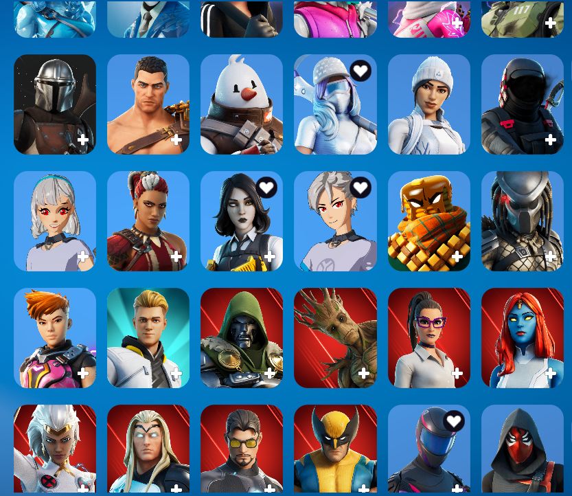 Conta fortnite /300+skins/picaretas 300+/emotes300+/ gliders300+