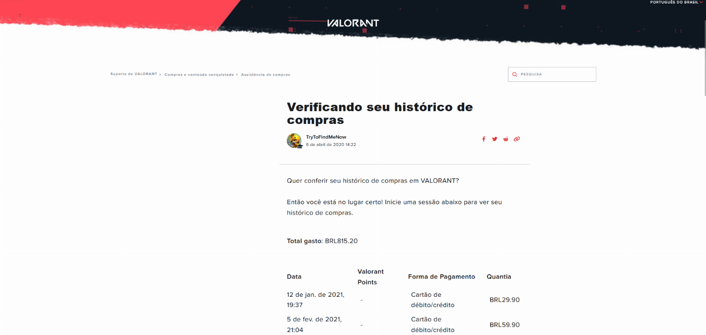 Conta valorant / full aceso / Ascendente / $815 gastos