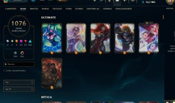 1076 SKINS | CONTA DE LEAGUE OF LEGENDS | 857 CROMAS | ENTREGA AUTOMÁTICA!