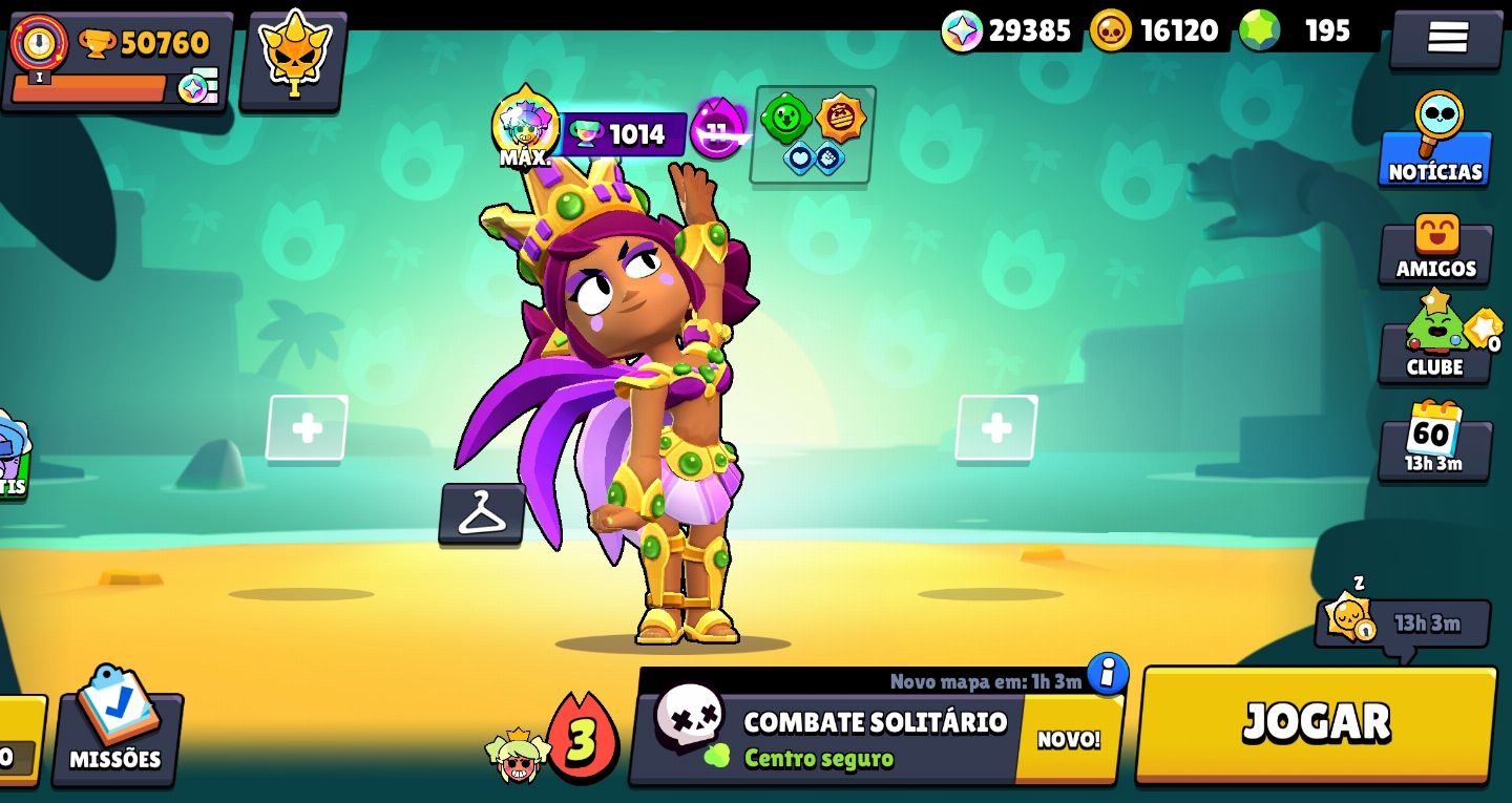 CONTA BRAWL STAR (RARA) 7 ANOS, CLASH ROYALE, CLASH OF CLANS ($-150) 400SKIN