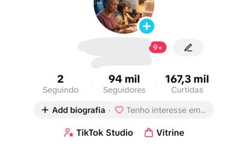 TIK TOK COM 94.000 SEGUIDORES MONETIZADO-$- E COM LIVE ESTÚDIO PC PRA IR LOGOO