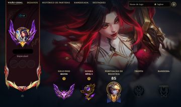 CONTA MESTRE MAIN ADC w/BUNDLE T1 MF E YUNARA l FULL ACESSO l 63% DE WIN RATE