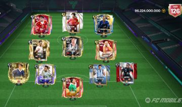 Conta ger 126 upada FC Champions nível 60 FC mobile