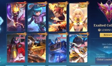 CONTA COLECIONADOR EXALTADO 3 COM 400 SKINS