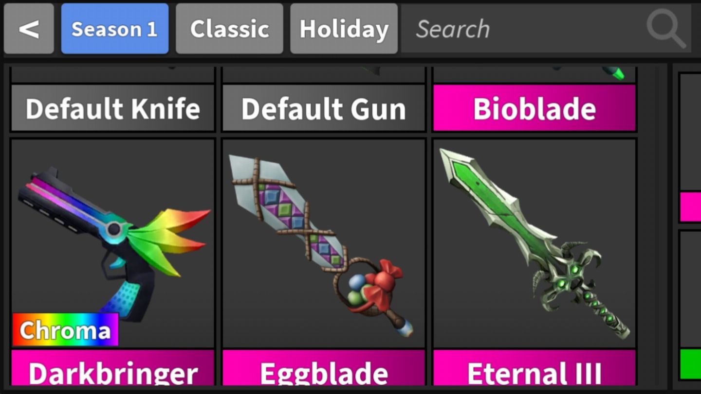 [PROMOÇÃO] Itens de Mm2! (Murder Mistery 2)