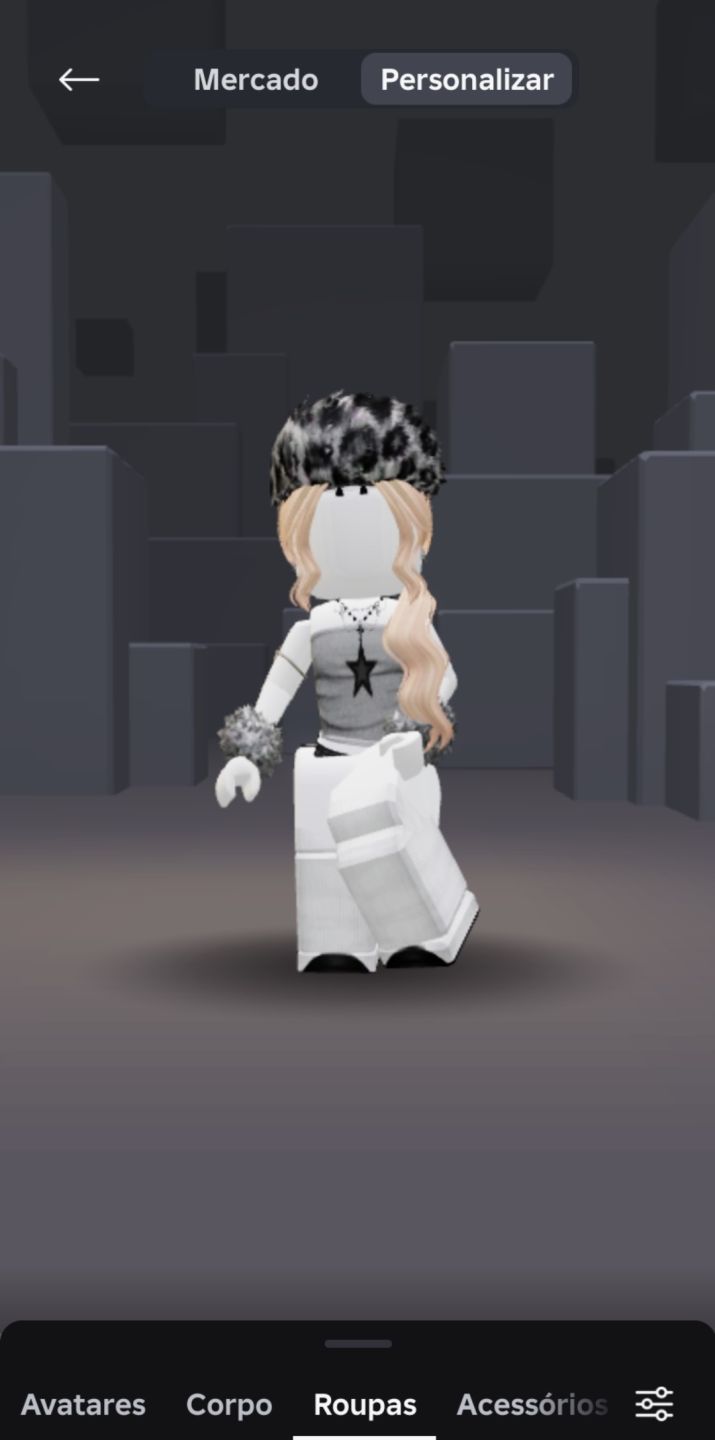 Conta feminina no roblox