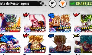 CONTA DRAGON BALL LEGENDS ÓTIMA PARA INICIANTES,TODOS OS BONECOS DO 8 ANI