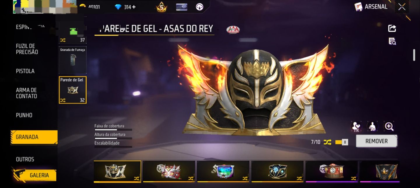 CONTA FREE FIRE COMPLETA E GEMADA À VENDA!