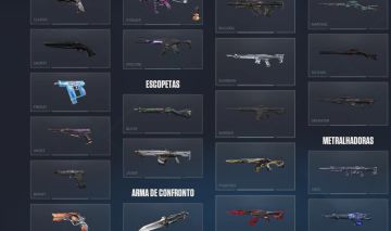 CONTA VALORANT COM SKINS RARAS, DIVERSAS FACAS E R$ 6 MIL EM GASTOS!