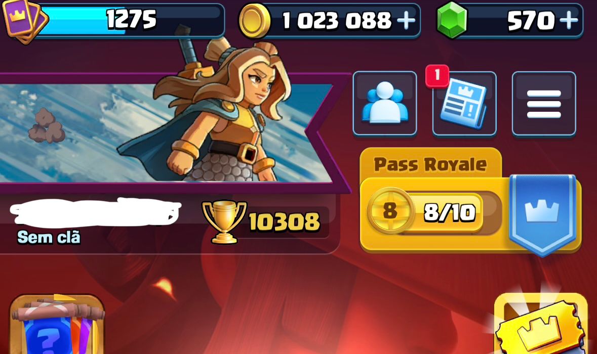 Conta Clash Royale 10 anos (full acesso)