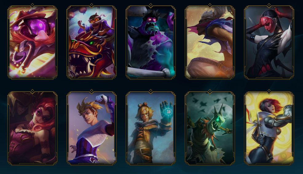 CONTA LEAGUE OF LEGENDS NÍVEL 599 5 Skin Ultimate