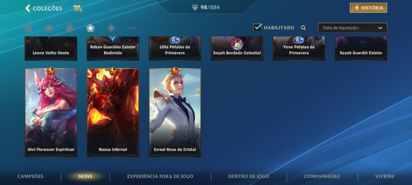 Conta Wild Rift | 98 skins