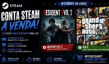 CONTA STEAM VARIOS JOGOS [FULL ACESO]