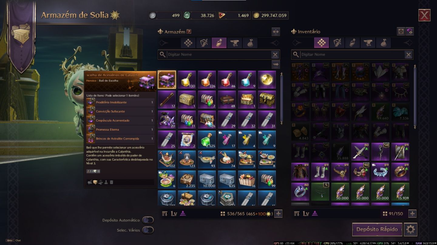 CONTA Throne and Liberty 10.300K de Power + STEAM 10 anos LVL 65 + Muitos jogos
