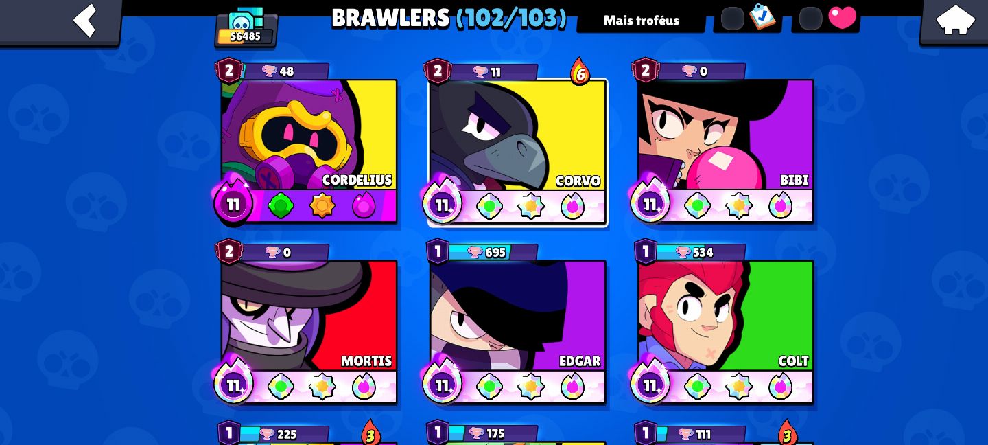 Conta Super completa para ranked, todos os brawler, e muito mais