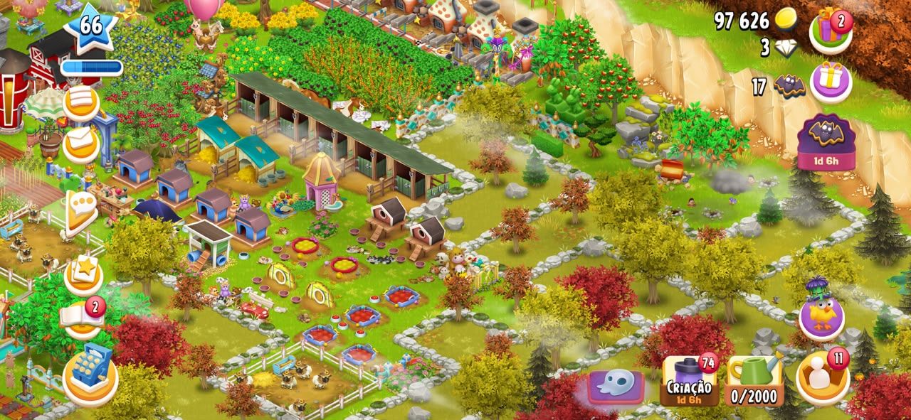 [CONTA HAY DAY À VENDA! - Nível 66 Fazenda desenvolvida!]