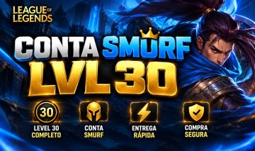 [COMPRA SEGURA] CONTA SMURF LVL 30 | LOL | ENTREGA RÁPIDA