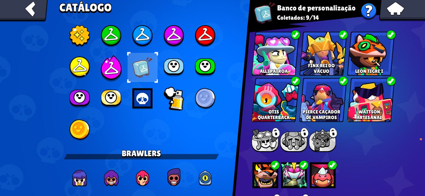 CONTA DE BRAWL STARS COM 44188,228 SKINS