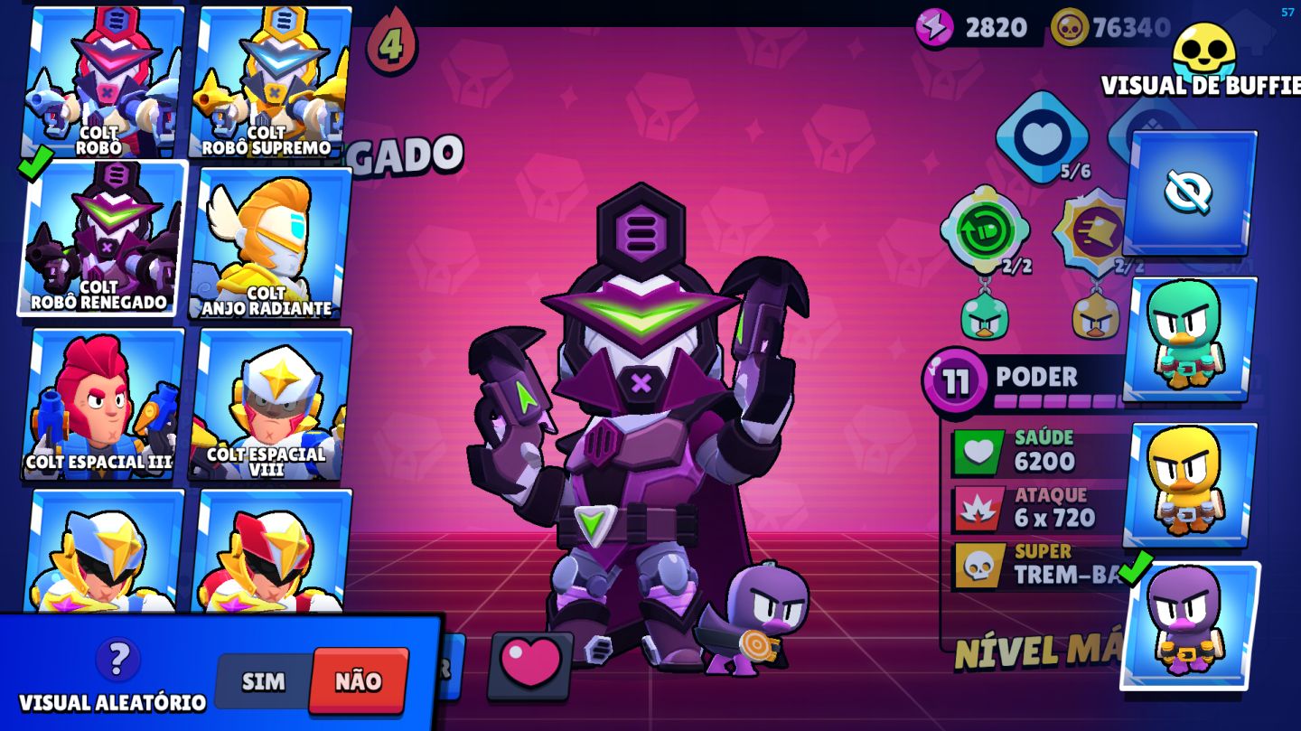 Conta Brawl Stars Full Lvl 11