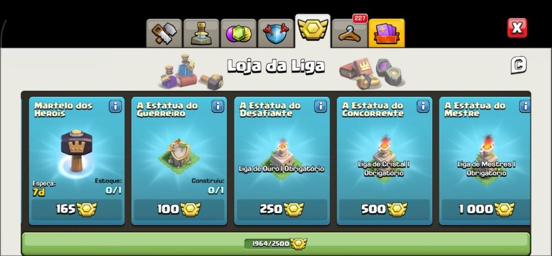 Conta cv13 Full, com muitas medalhas de liga