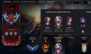 Conta do LoL desde 2015