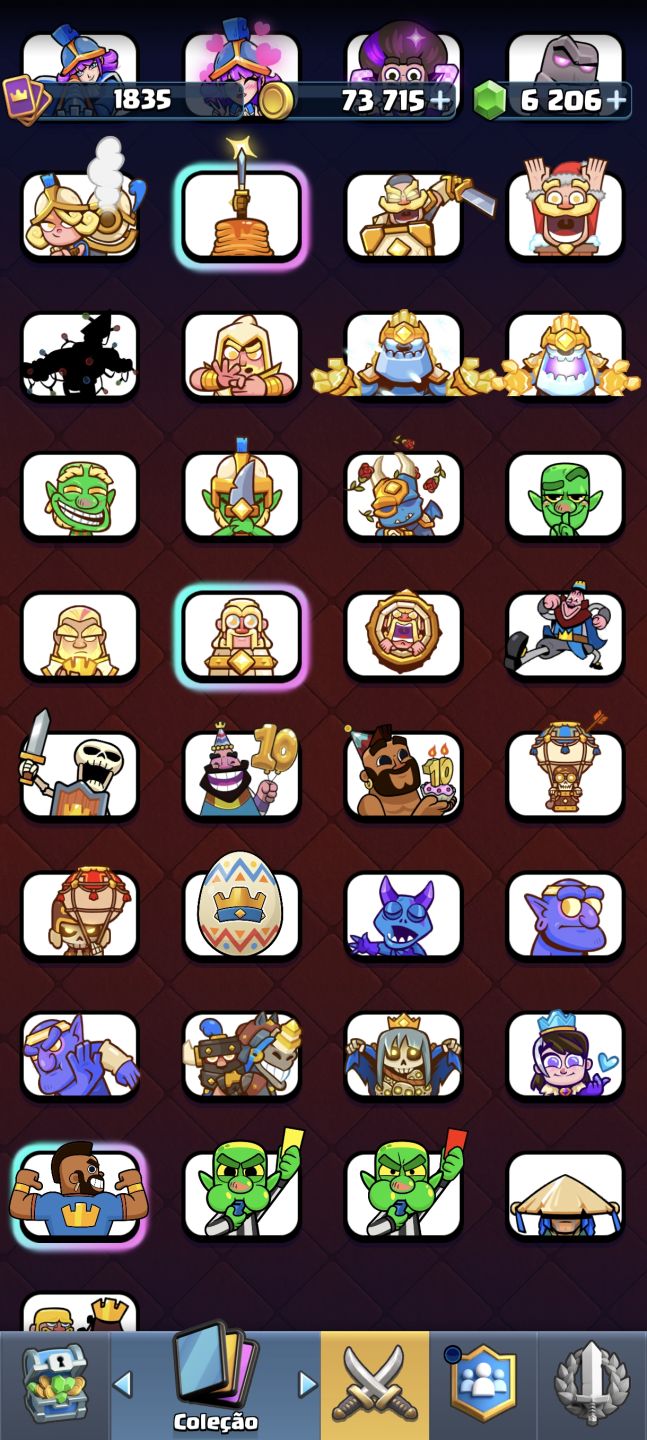 Conta de Clash Royale nível 16!!