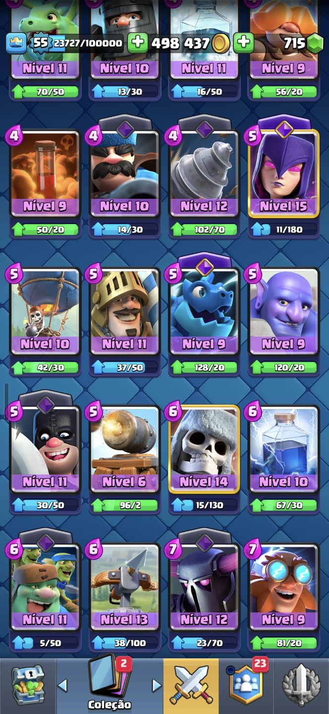 Conta Clash Royale Upada