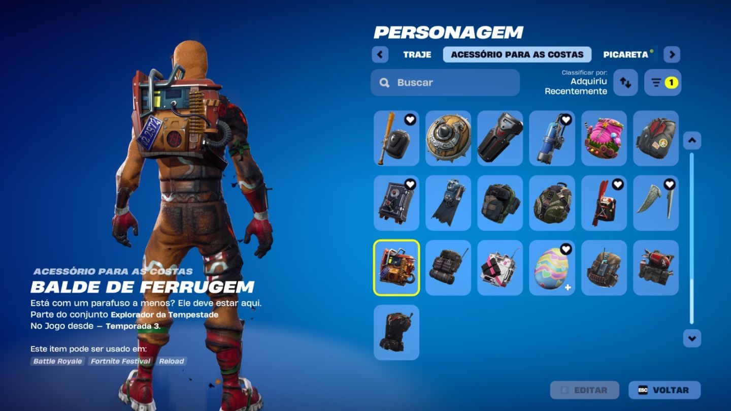 Conta Fortnite com Salve o mundo, itens e skins raras, 1400 Vbucks, varios jogos