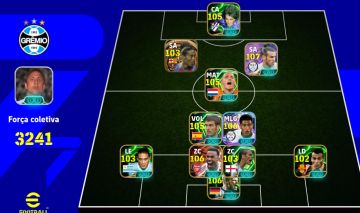 Conta eFootball 3241 | Elenco 103+ | Jogadores Especiais