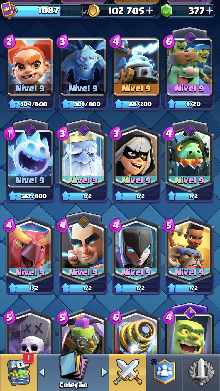 CONTA DE CLASH ROYALE ARENA 15|CUSTO BENEFÍCIO