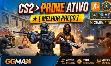 CS2 > PRIME ATIVO [ MELHOR PREÇO ]